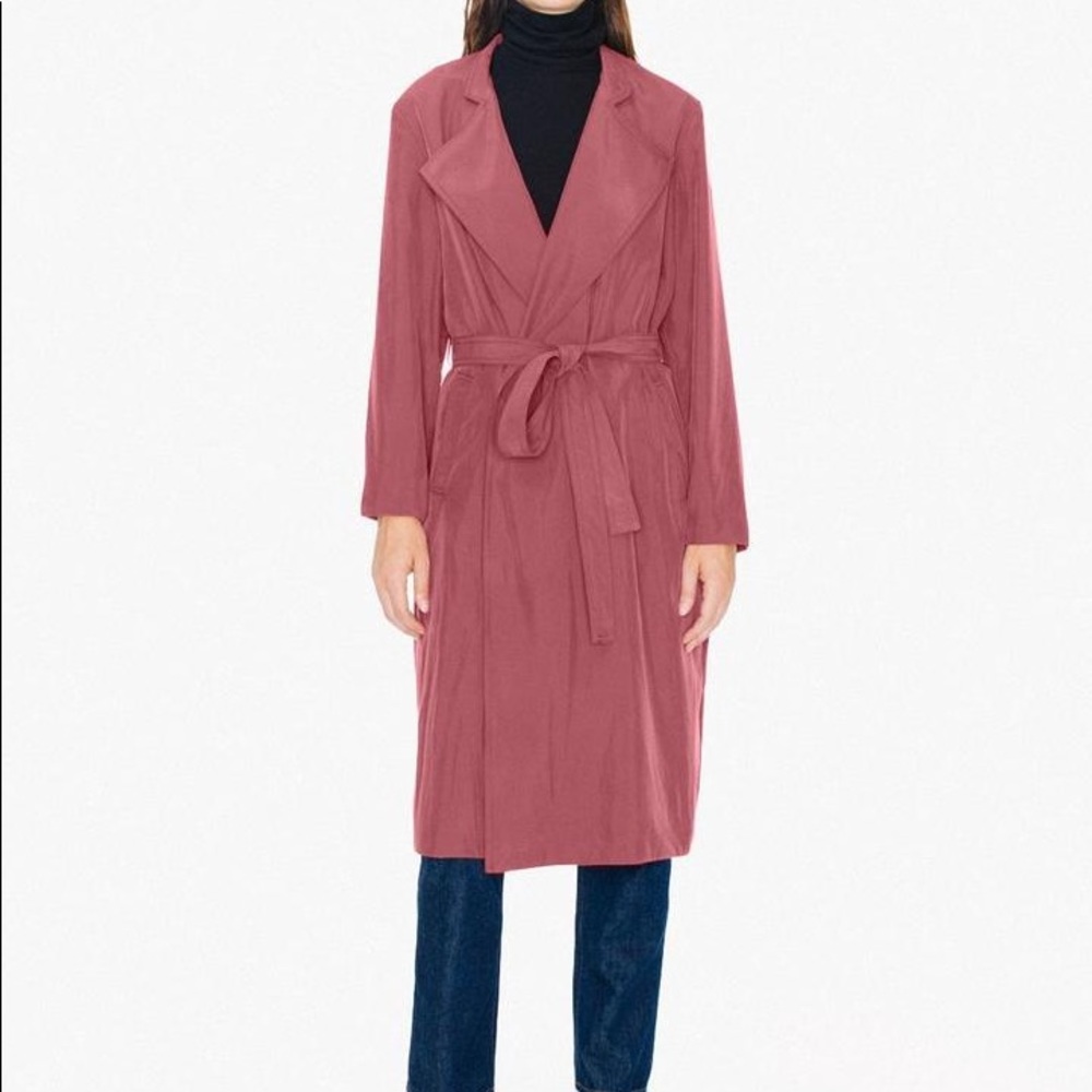 AMERICAN APPAREL Lightweight Trench